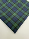 Navy & Forest Green Tartan