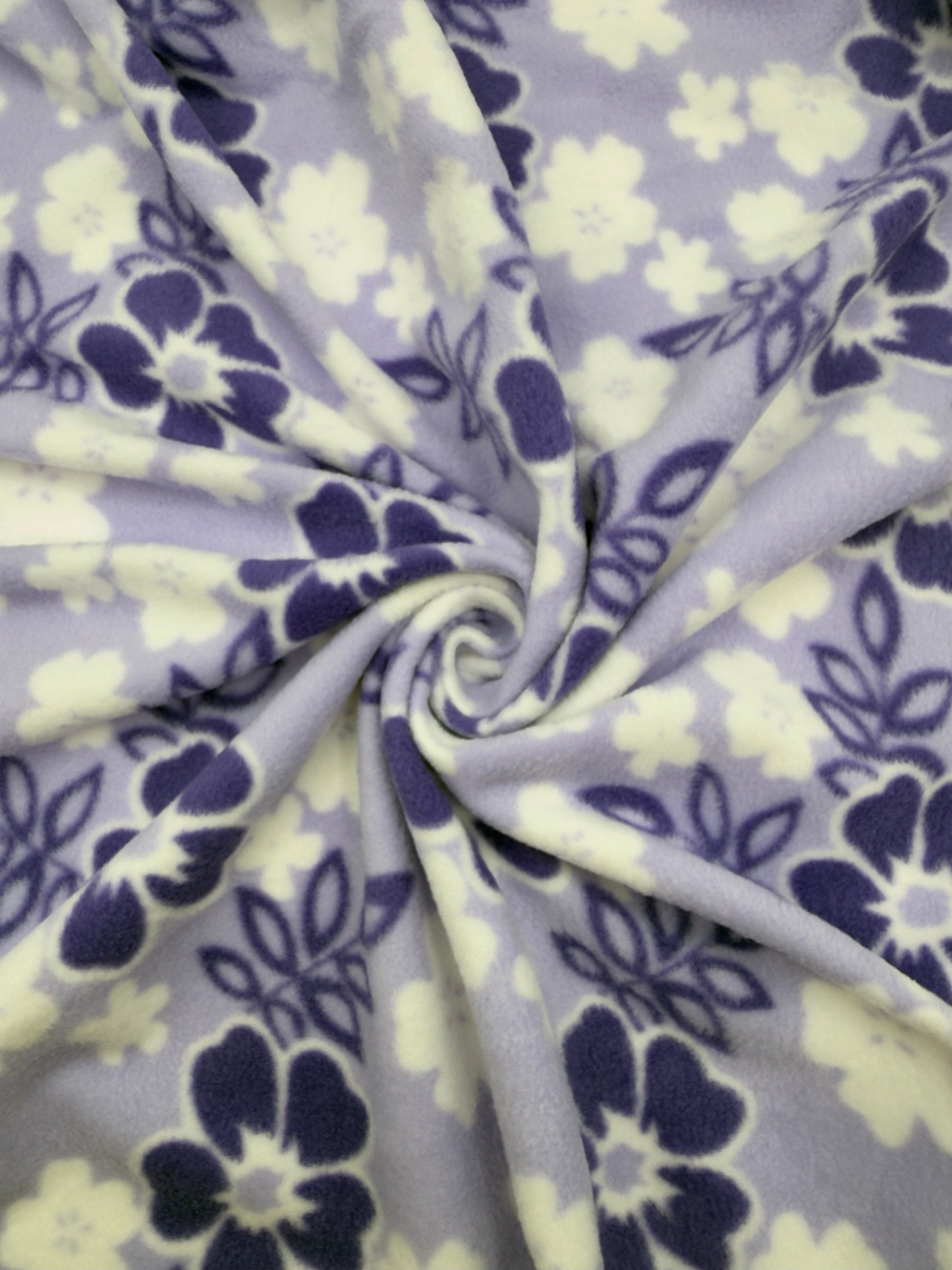 Printed Fleece Fabric by the Bolt – 60" Wide, Anti-Pill