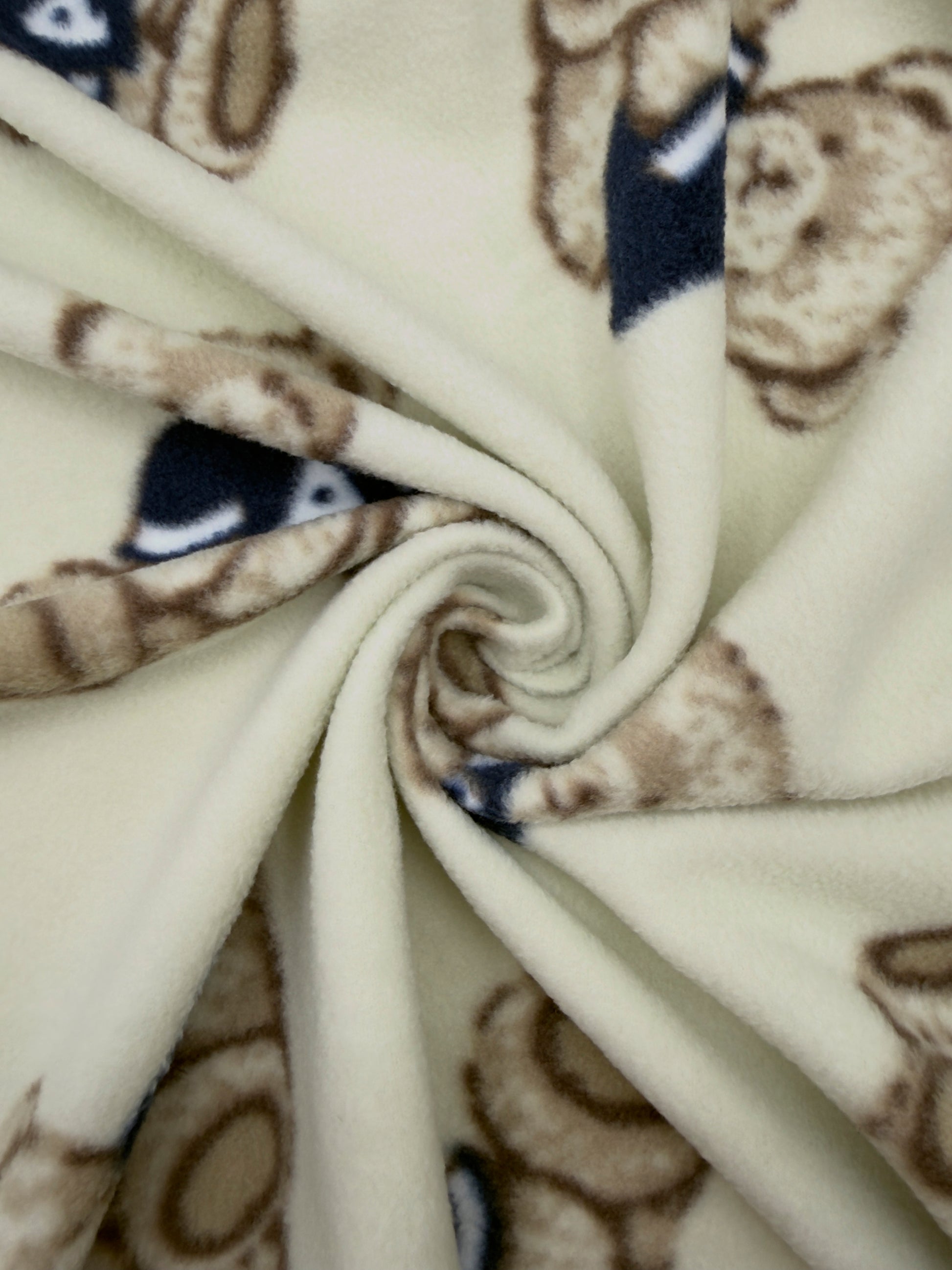 Printed Fleece Fabric by the Bolt – 60" Wide, Anti-Pill