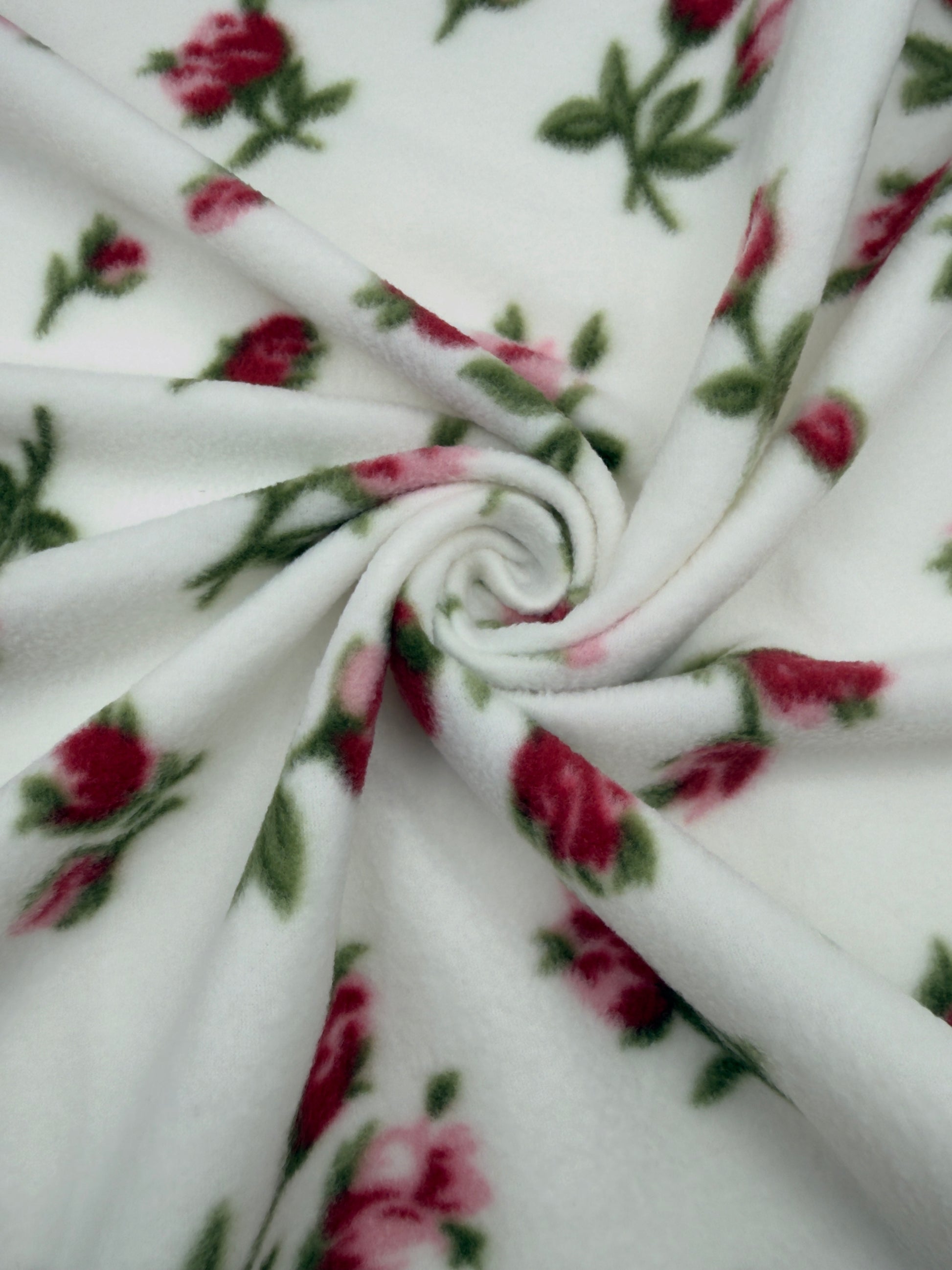 Printed Fleece Fabric by the Bolt – 60" Wide, Anti-Pill