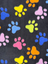 Colorful Paw Prints
