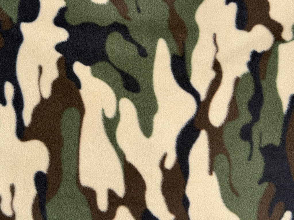 Printed Fleece Fabric by the Bolt – 60" Wide, Anti-Pill