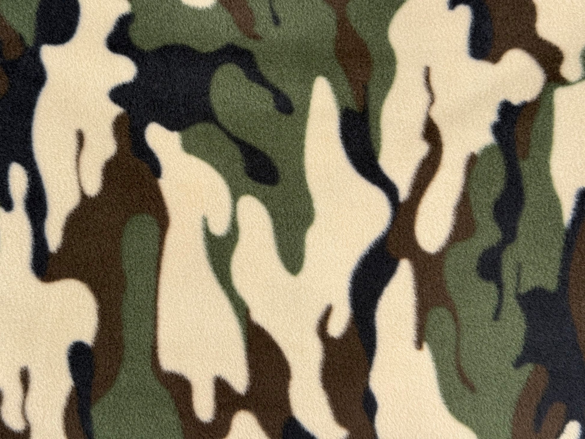 Printed Fleece Fabric by the Bolt – 60" Wide, Anti-Pill