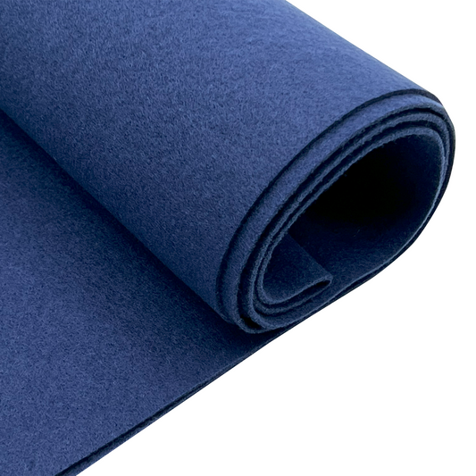 EOVEA | Acrylic Felt Fabric | Navy Blue