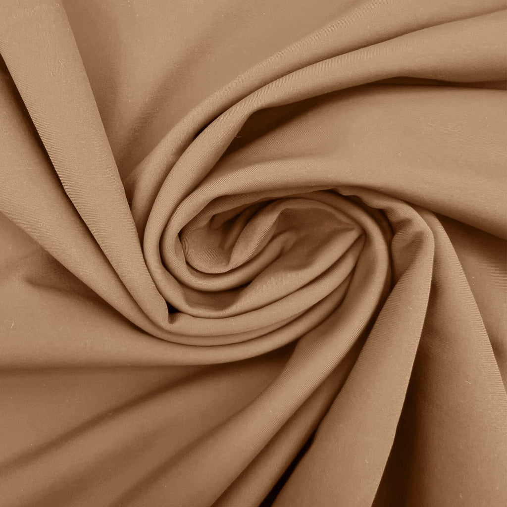 Nylon Spandex Fabric | 4 Way Stretch Swimsuit Fabric | Beige - EOVEA