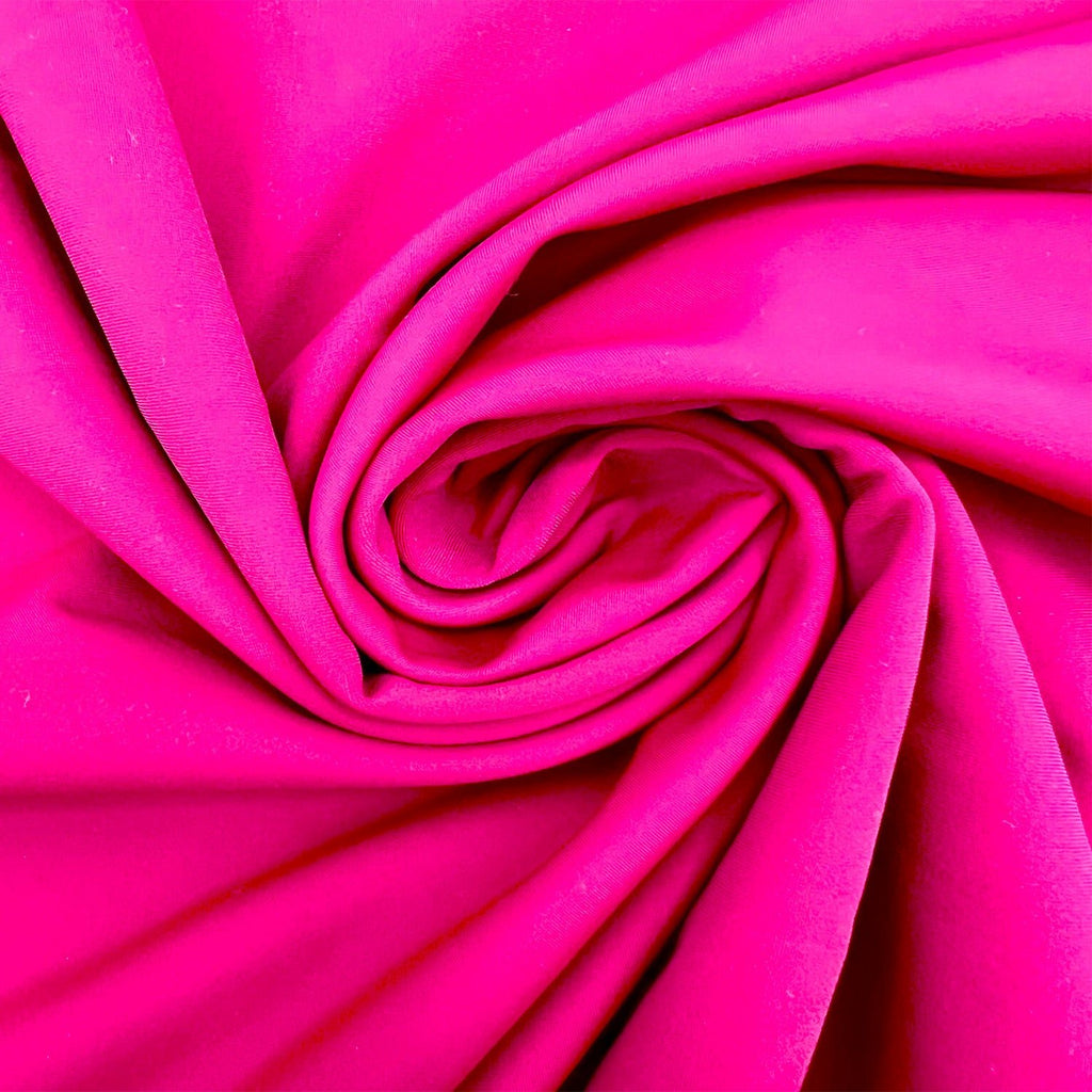 Nylon Spandex Fabric | 4 Way Stretch Swimsuit Fabric | Neon Pink - EOVEA