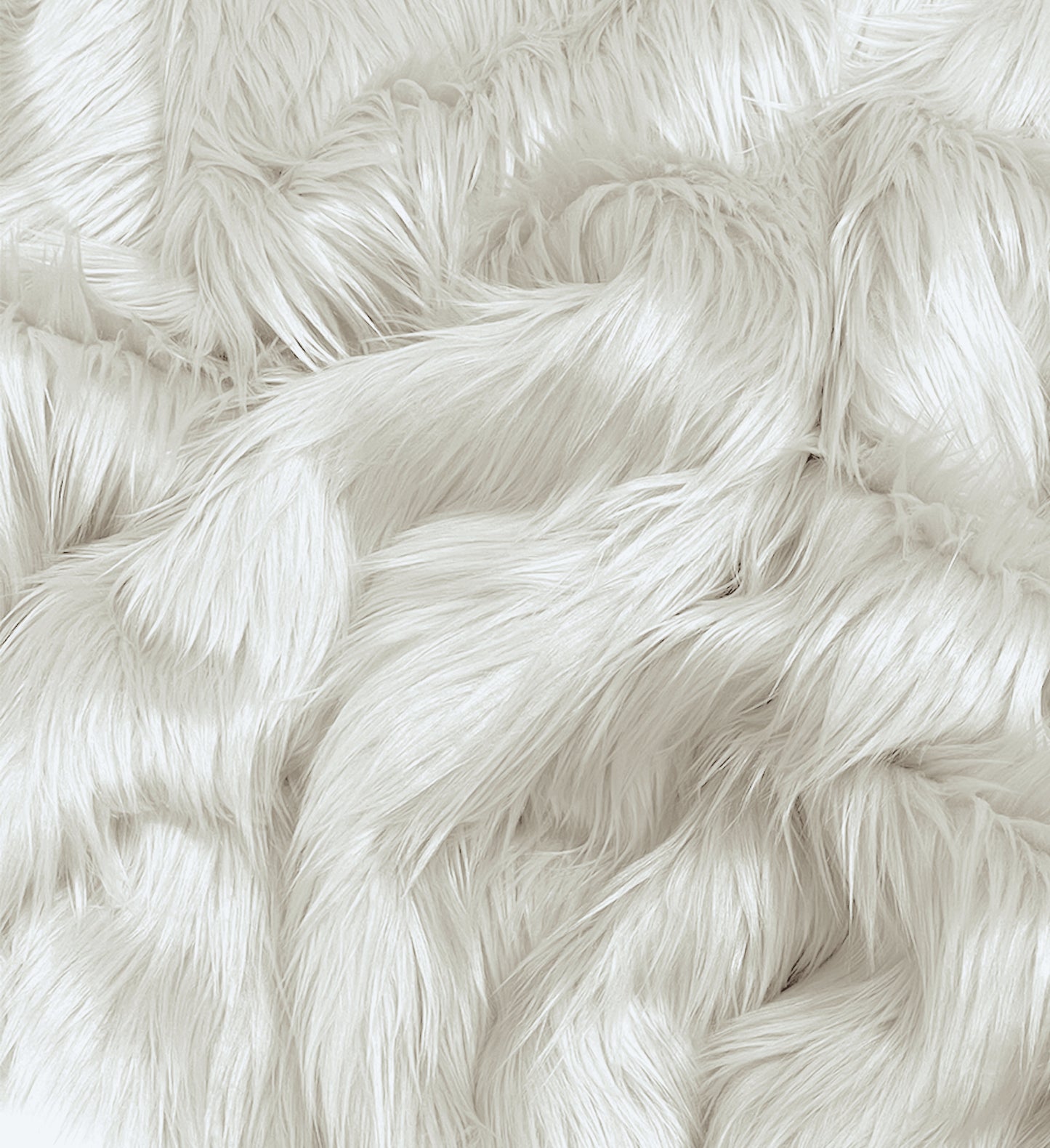 Eovea  Shaggy Faux Fur Fabric by The Yard