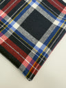 Navy - Red & Gold Tartan