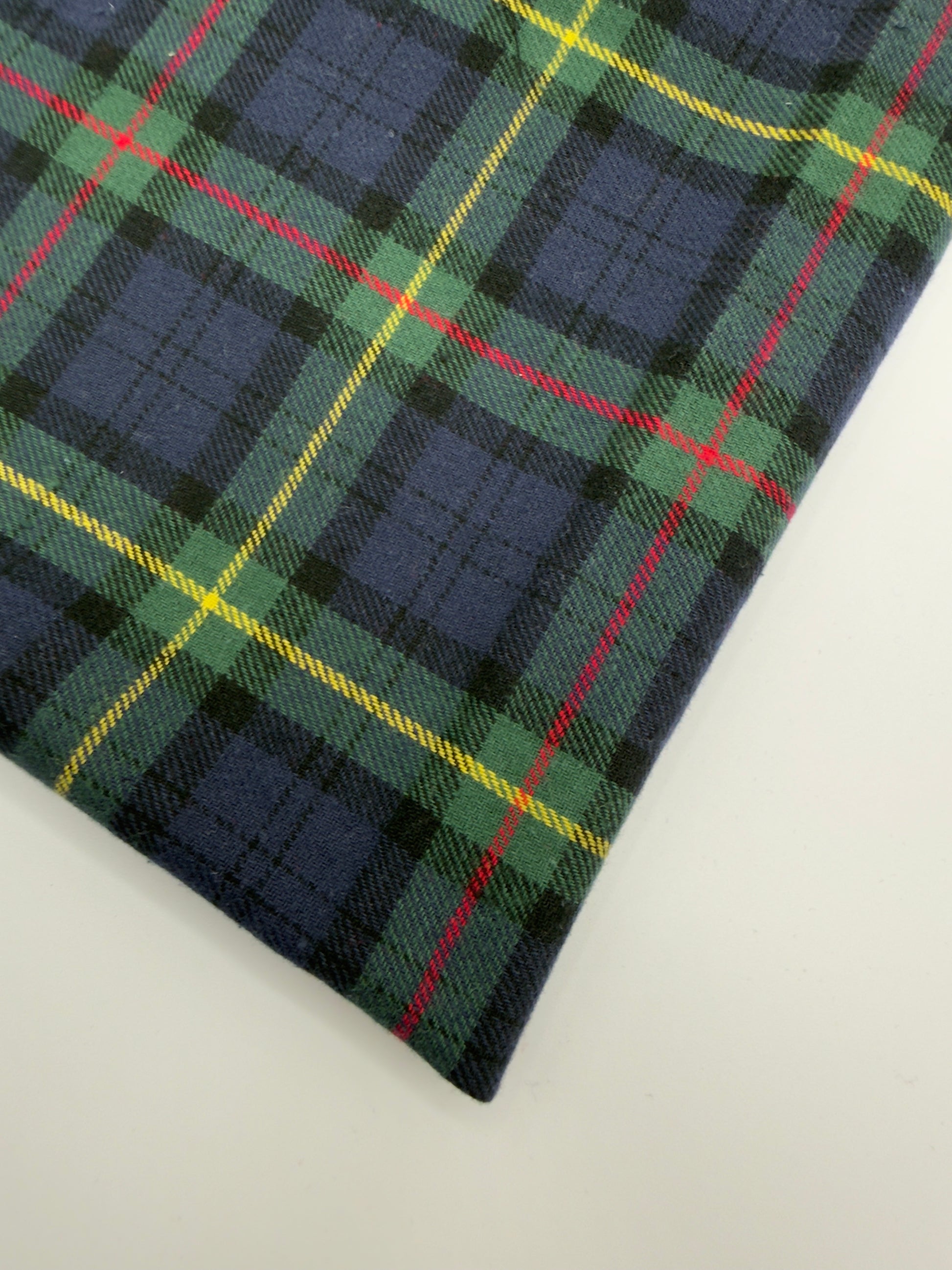 100% Cotton Flannel Fabric by the Yard | 5 oz Brushed Plaid & Tartan | 60" Wide