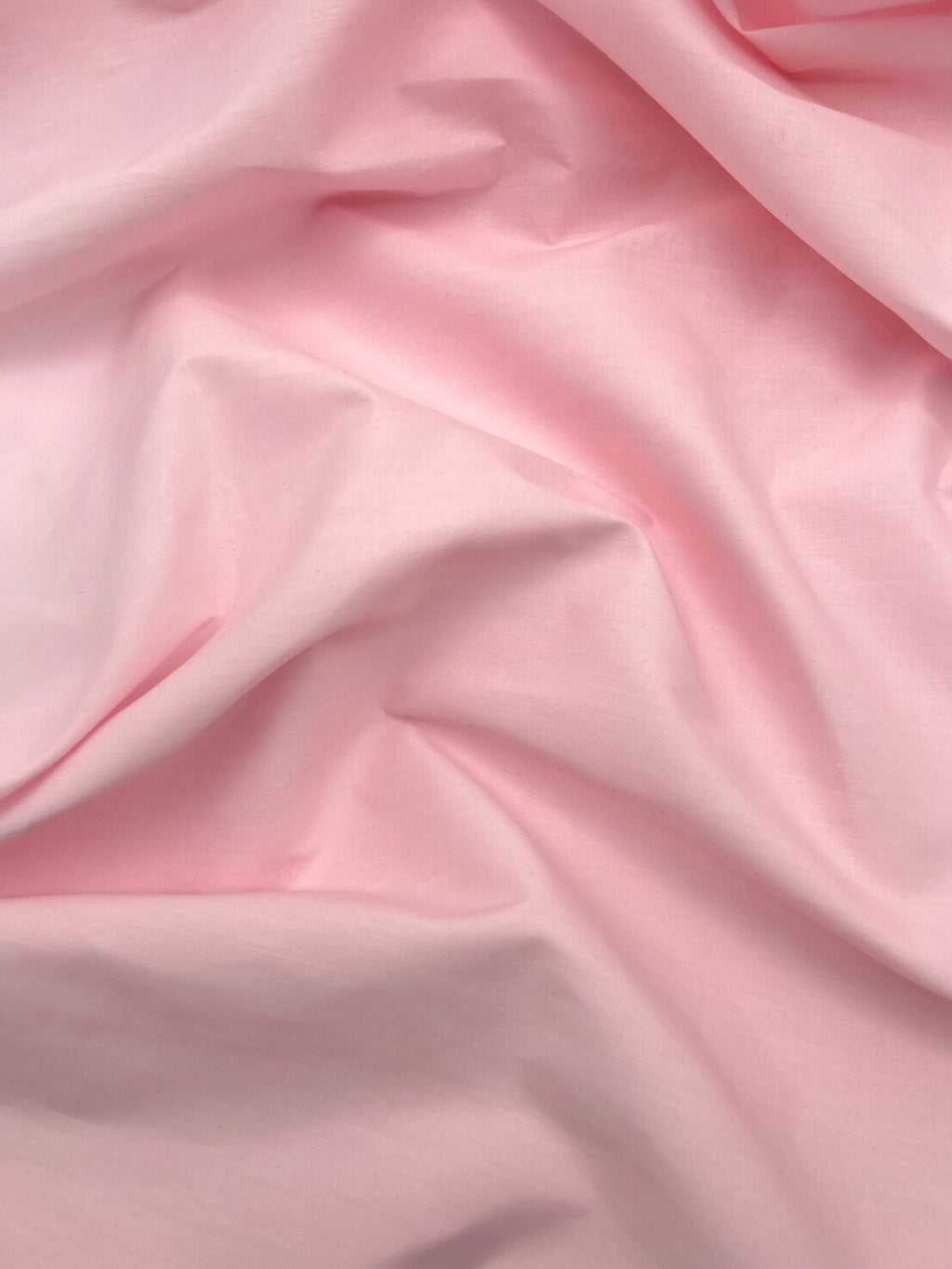 Poly Cotton Fabric for Sewing | Broadcloth Fabric | Baby Pink - EOVEA