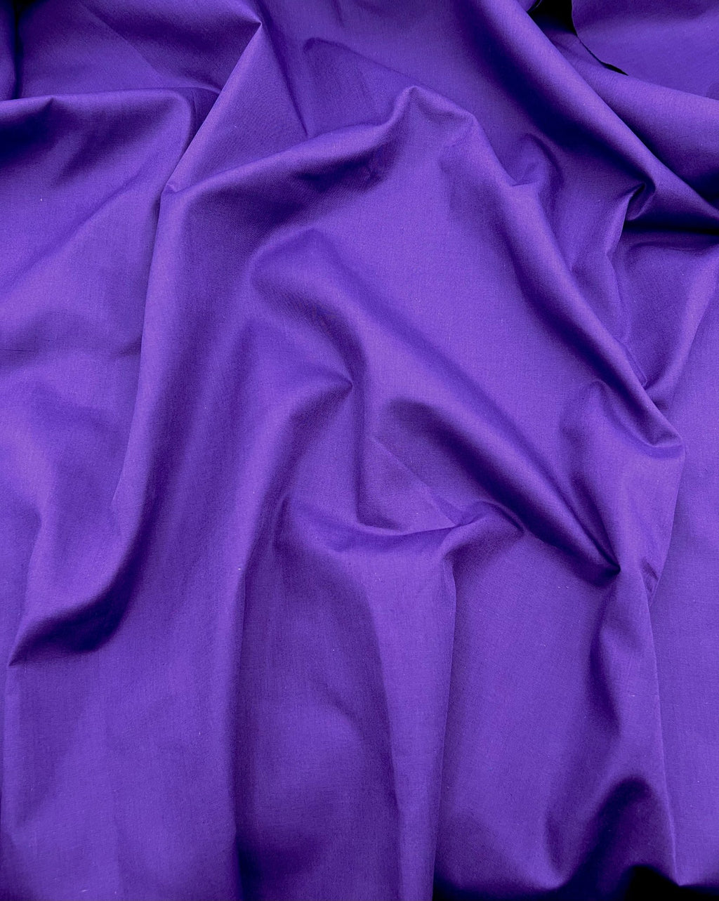 Poly Cotton Fabric for Sewing | Broadcloth Fabric | Purple - EOVEA