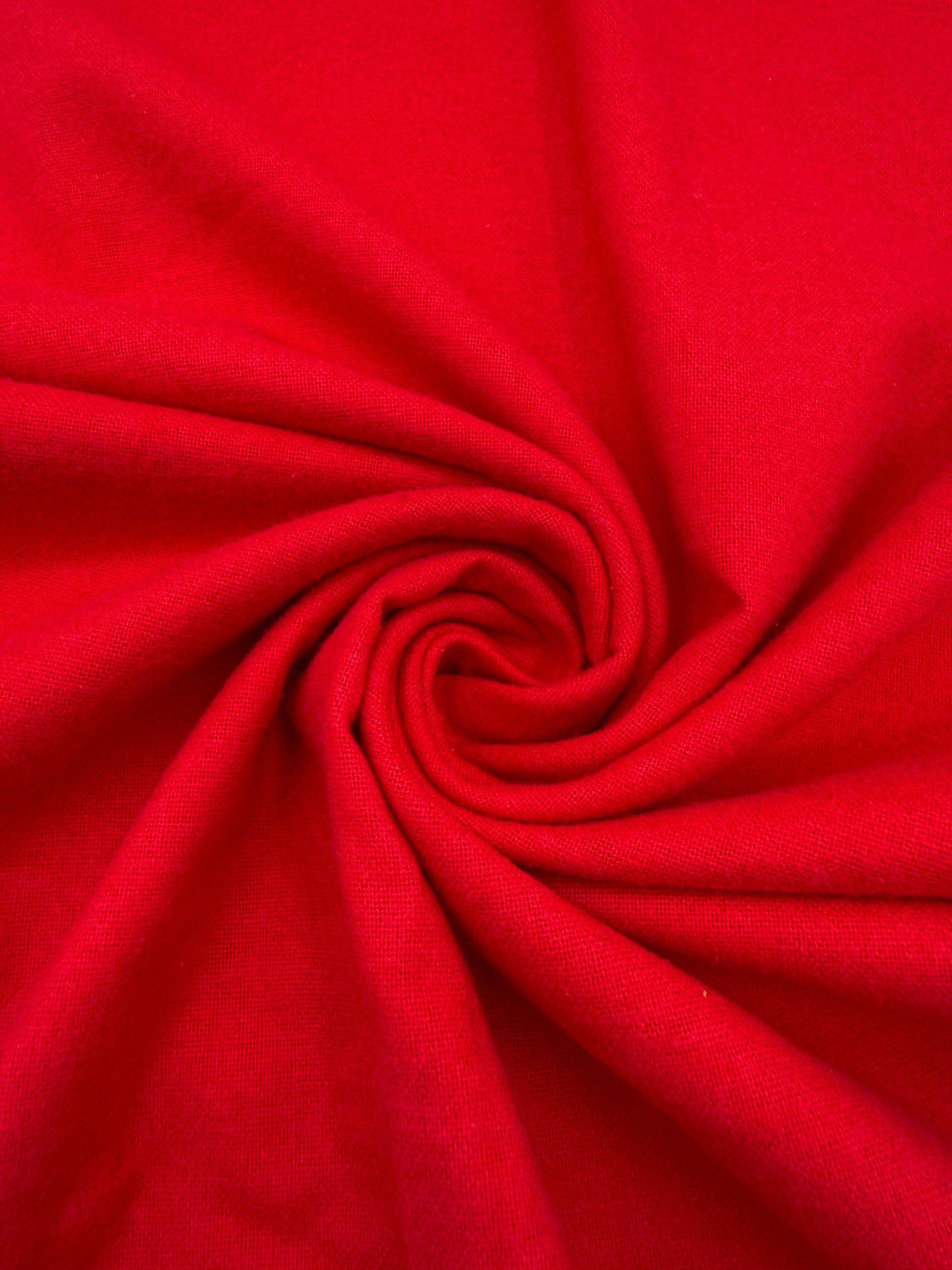 100% Cotton Flannel Fabric by the Yard | Soft Brushed Flannel for Sewing, Quilting, Pajamas & Blankets – Warm & Breathable