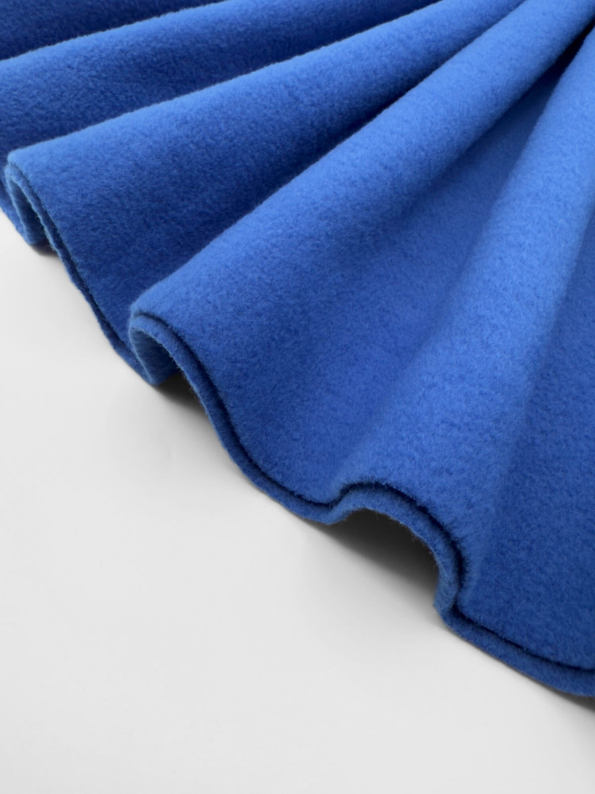 Royal Blue Polar Fleece Fabric by the Yard - EOVEA
