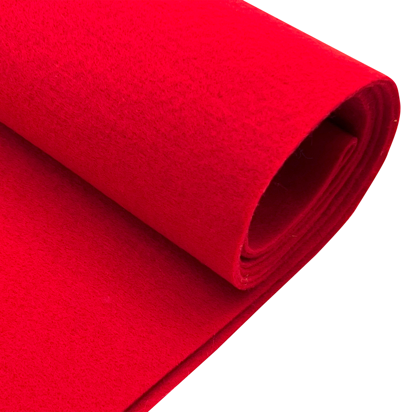 EOVEA | Acrylic Felt Fabric | Red