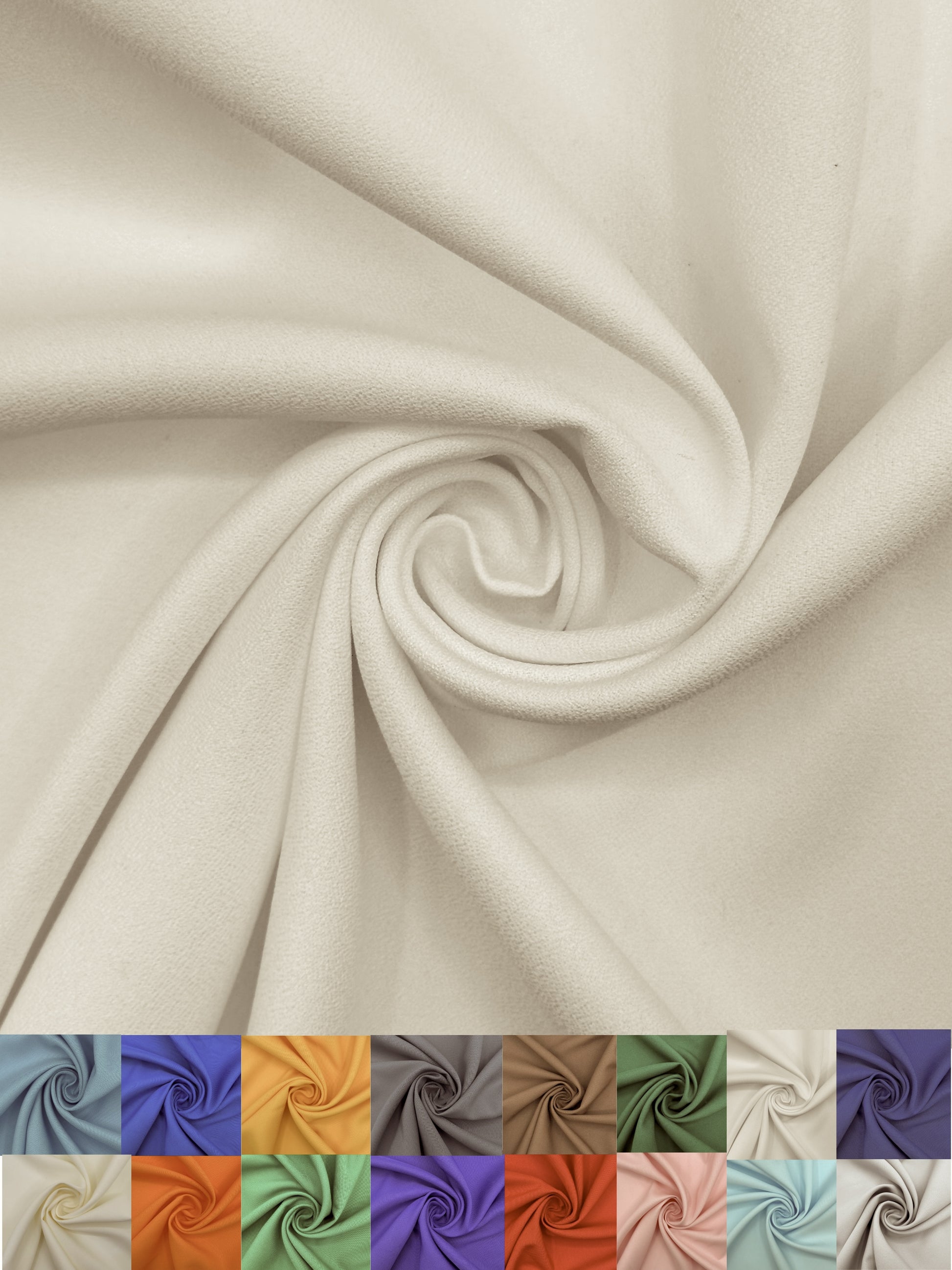 EOVEA Polyester Poplin Fabric Roll – 60" Wide, 120 Yards