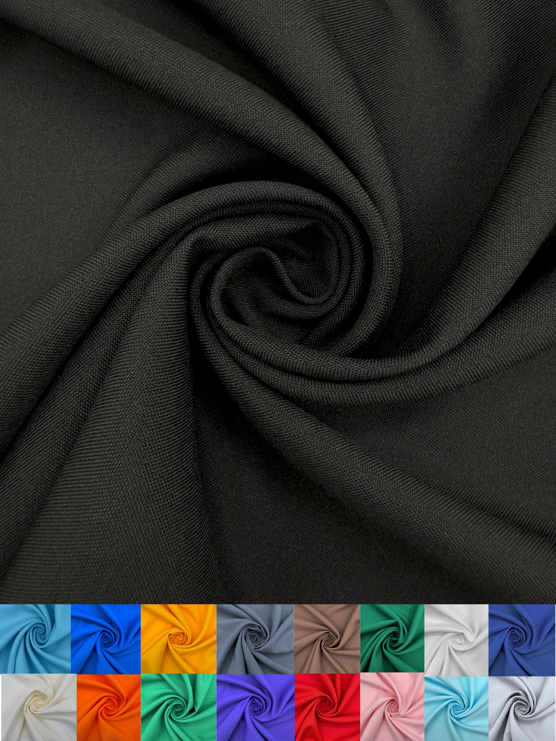 EOVEA Polyester Poplin Fabric Roll – 60" Wide, 120 Yards