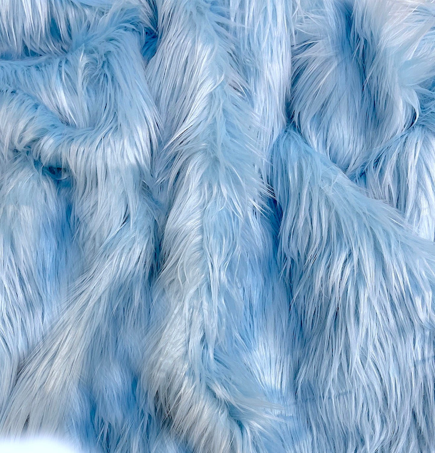 Eovea  Shaggy Faux Fur Fabric by The Yard