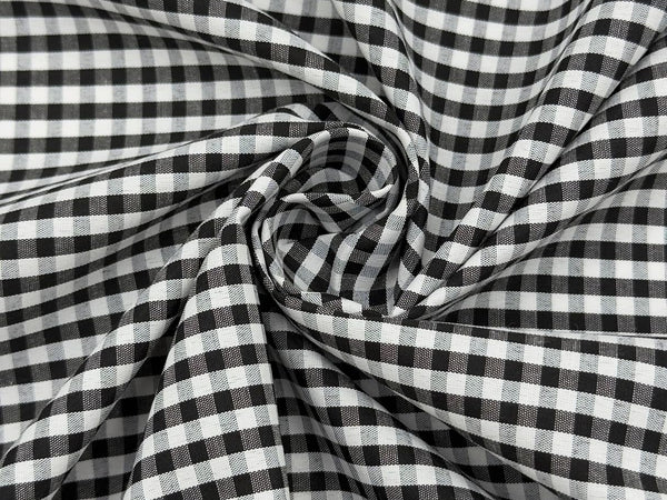 Poly Cotton Gingham Fabric