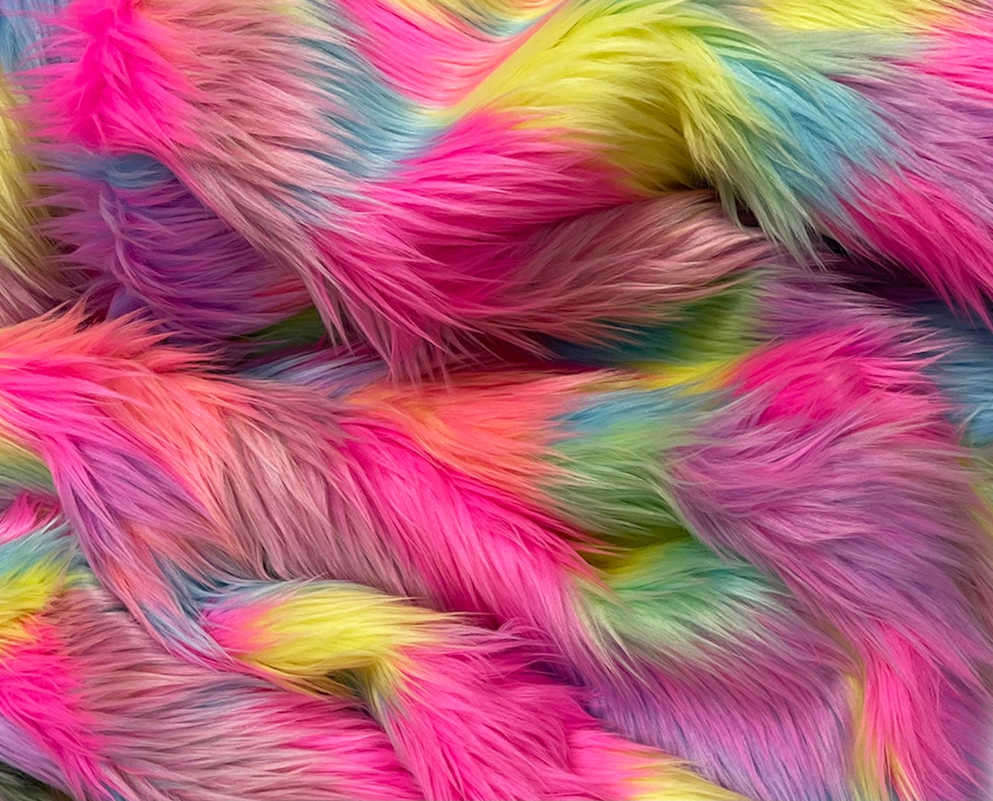 Faux Fur Fabric | Fake Fur Fabric SwatchRoyal Blue One Yard - 33