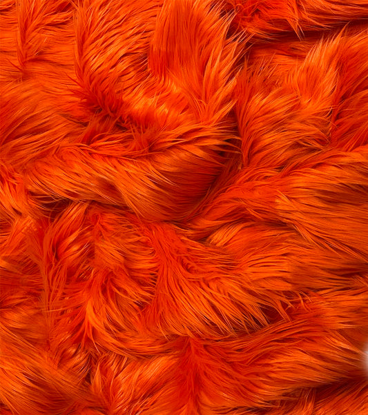 Eovea  Shaggy Faux Fur Fabric by The Yard